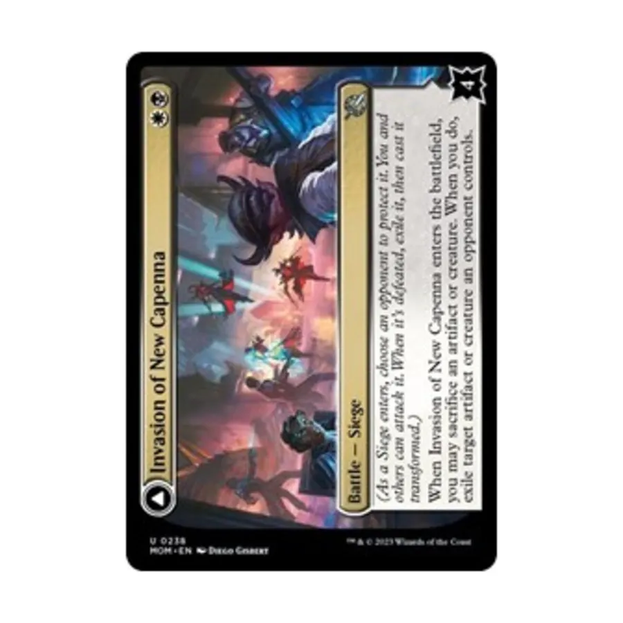 CCG Вторжение в Нью-Капенну (U), MTG - March of the Machine
CCG Вторжение в Нью-Капенну (U), MTG - March of the Machine