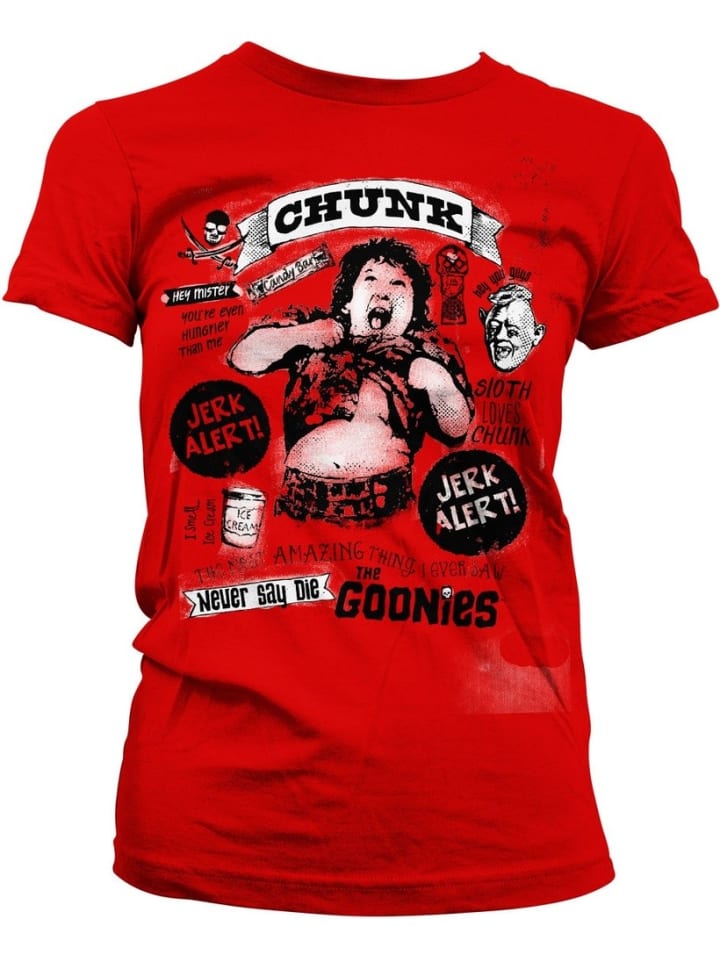 Красная рубашка The Goonies
Красная рубашка The Goonies