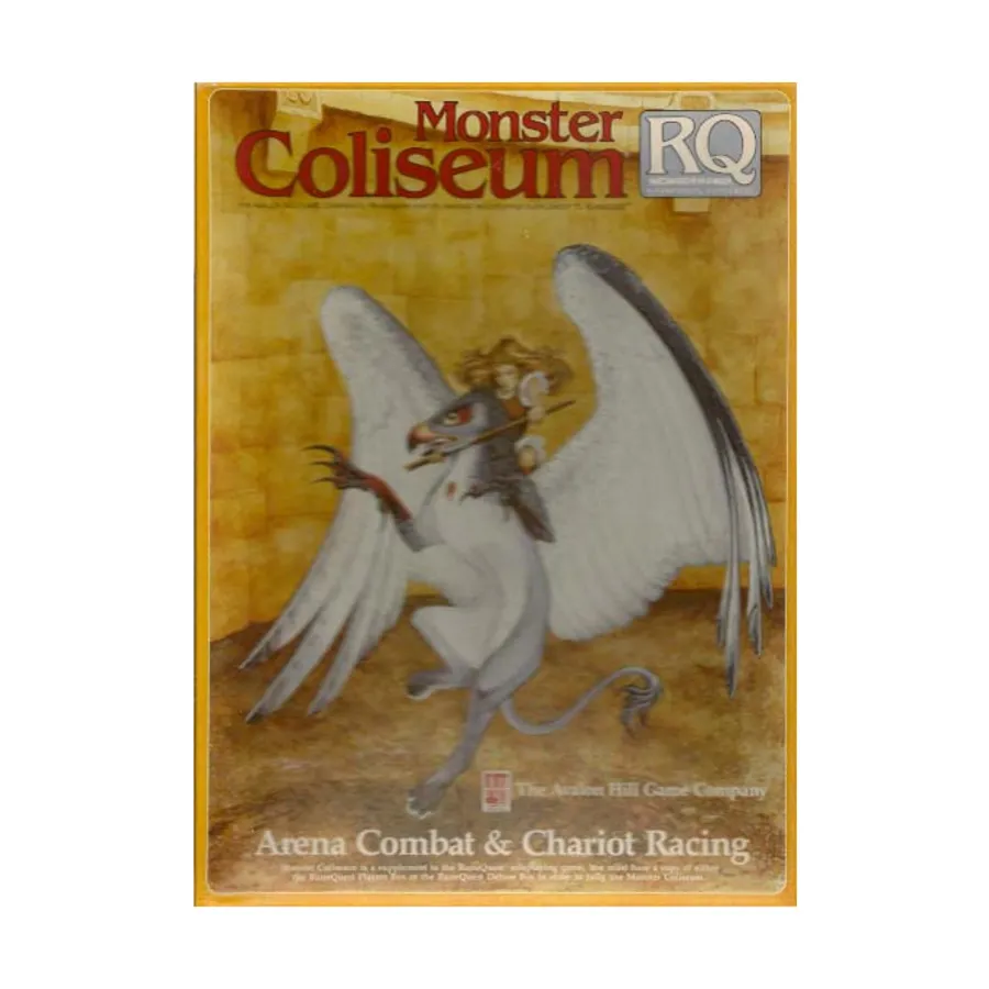Бокс-сет Monster Coliseum, RuneQuest (Avalon Hill)
Бокс-сет Monster Coliseum, RuneQuest (Avalon Hill)