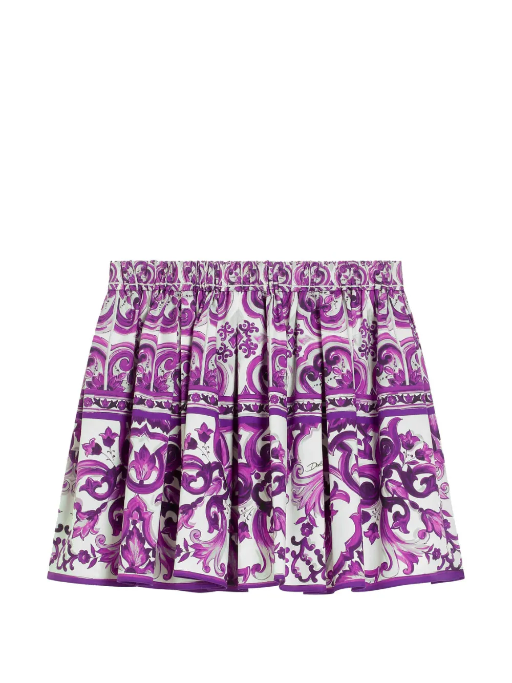 Юбка с принтом Majolica Dolce & Gabbana Kids, белый
Юбка с принтом Majolica Dolce & Gabbana Kids, белый