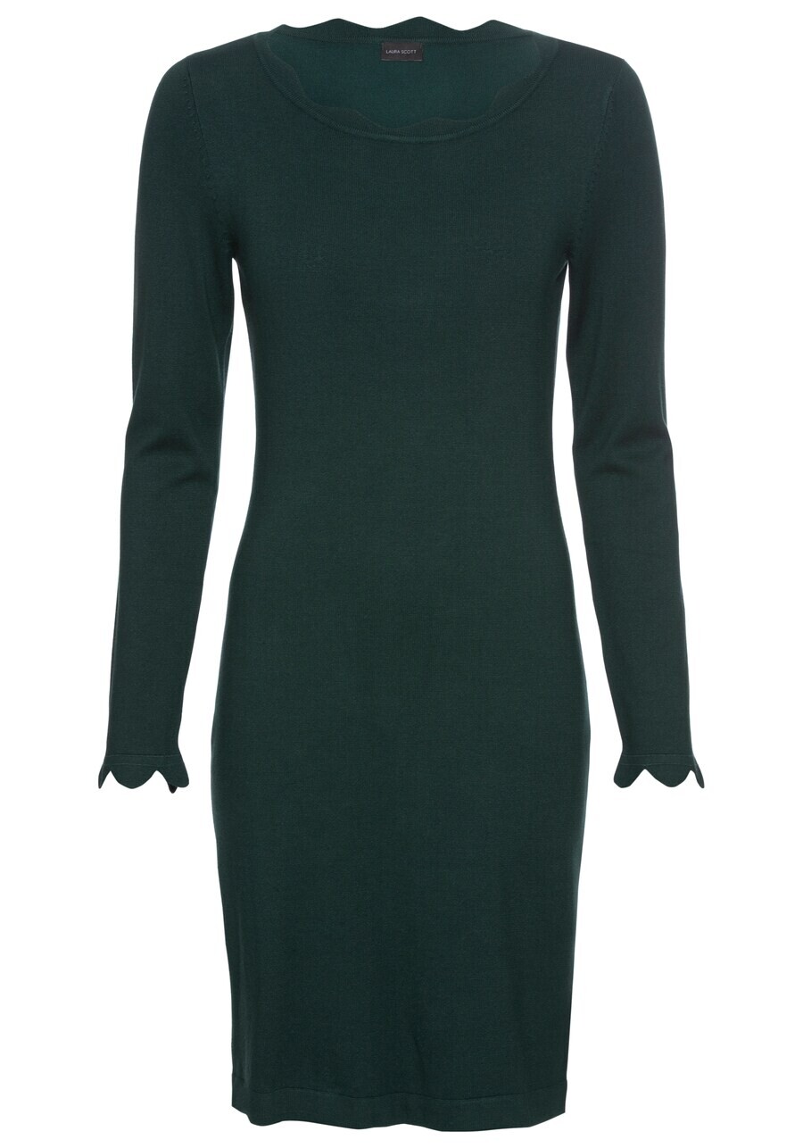 Вязаное платье LAURA SCOTT Knitted dress, темно-зеленый
Вязаное платье LAURA SCOTT Knitted dress, темно-зеленый