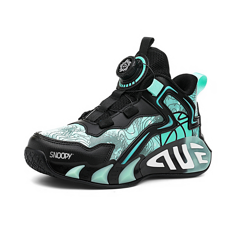 Детские баскетбольные кроссовки с высоким берцем, нескользящие, устойчивые к истиранию, водонепроницаемые и дышащие SNOOPY, черный
Детские баскетбольные кроссовки с высоким берцем, нескользящие, устойчивые к истиранию, водонепроницаемые и дышащие SNOOPY, черный