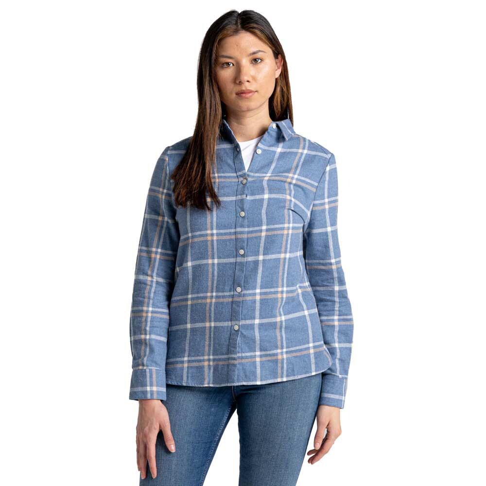 Рубашка с длинным рукавом Craghoppers Emie, синий
Рубашка с длинным рукавом Craghoppers Emie, синий