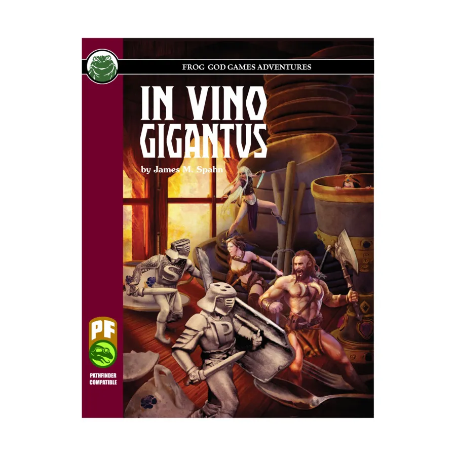 In Vino Gigantus (Pathfinder), Pathfinder Adventures (Frog God Games), мягкая обложка
In Vino Gigantus (Pathfinder), Pathfinder Adventures (Frog God Games), мягкая обложка