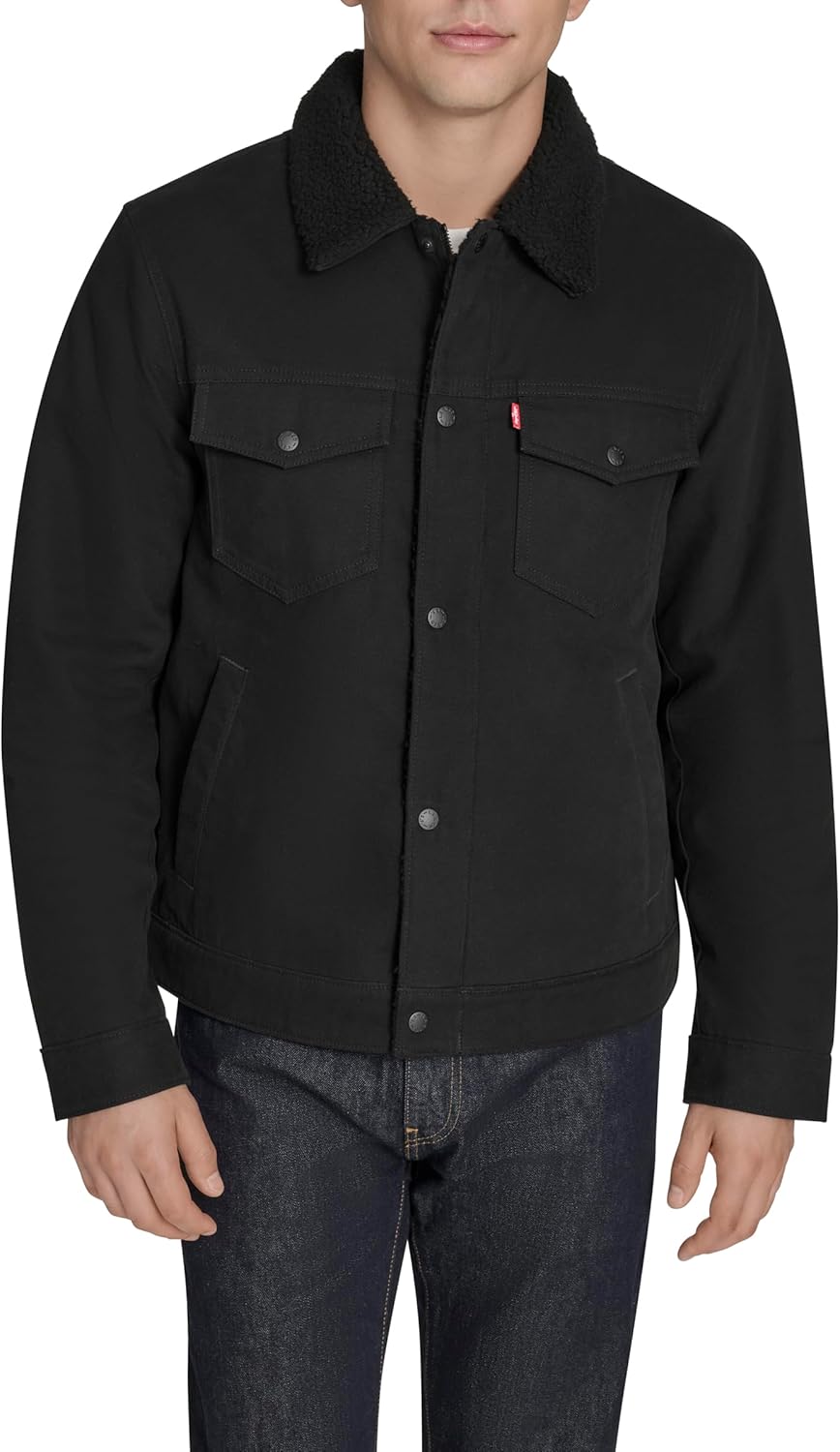 Мужская джинсовая куртка Levi's Cotton Trucker, Black Cotton
Мужская джинсовая куртка Levi's Cotton Trucker, Black Cotton