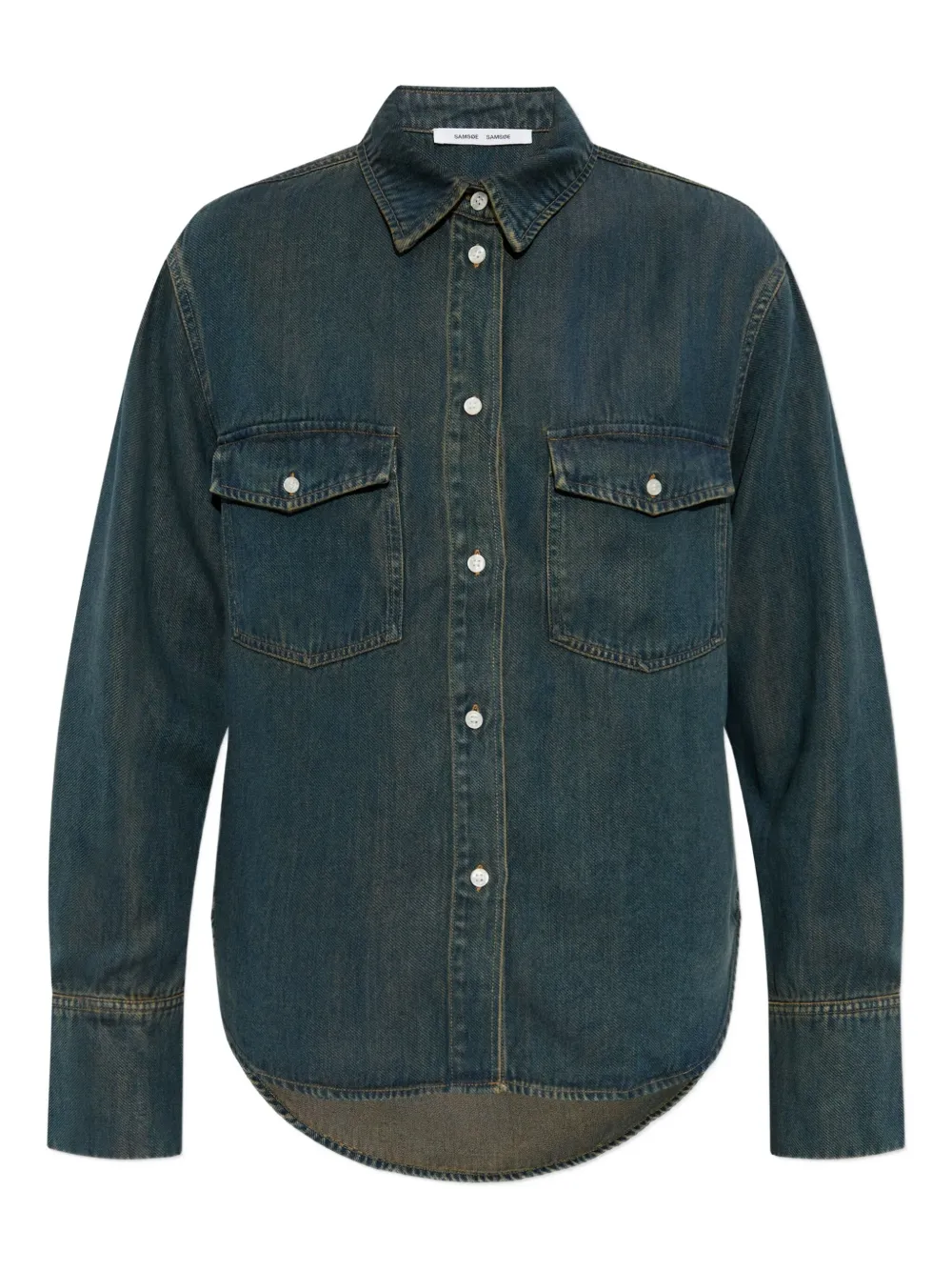 Джинсовая рубашка с нагрудным карманом SAMSOE SAMSOE, синий
Джинсовая рубашка с нагрудным карманом SAMSOE SAMSOE, синий