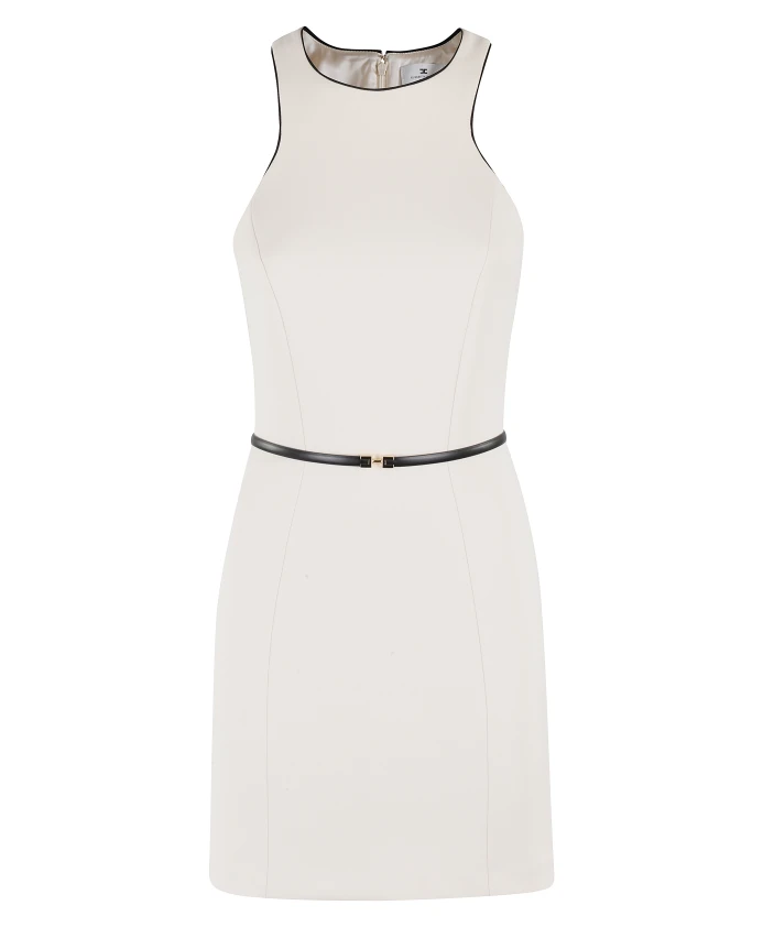 Мини-Платье масляно-черного цвета Elisabetta Franchi, белый
Мини-Платье масляно-черного цвета Elisabetta Franchi, белый