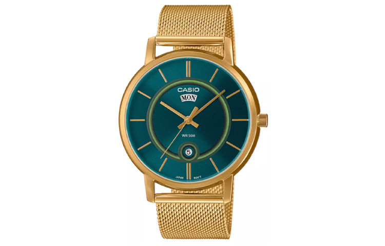 CASIO Часы Men Standard Series Green Watch MTP-B120MG-3A, Green Dial 
CASIO Часы Men Standard Series Green Watch MTP-B120MG-3A, Green Dial