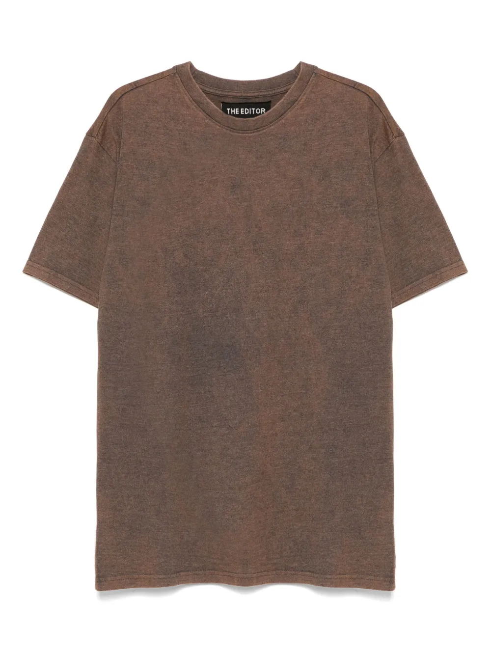 Хлопковая футболка The Editor, коричневый
Хлопковая футболка The Editor, коричневый