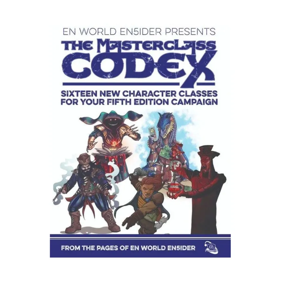 Masterclass Codex, Fantasy Supplements (EN Publishing) (d20), твердый переплет
Masterclass Codex, Fantasy Supplements (EN Publishing) (d20), твердый переплет