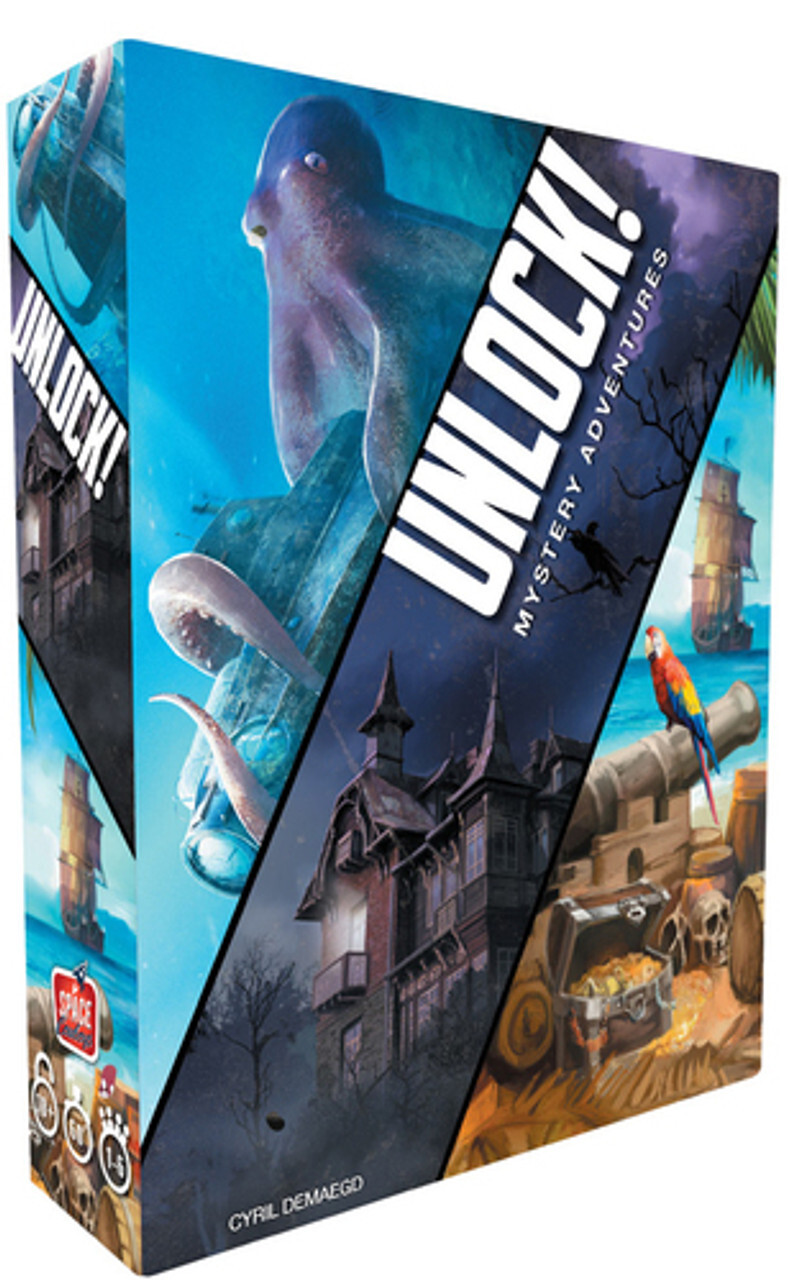Настольная игра Unlock! Mystery Adventures
Настольная игра Unlock! Mystery Adventures