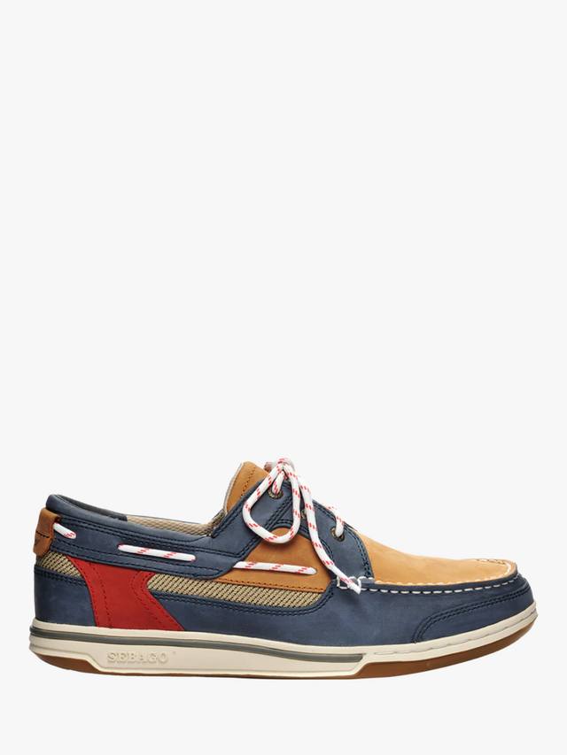 Кожаные лодочные туфли Triton Legacy Sebago, Navy/Cognac/Red
Кожаные лодочные туфли Triton Legacy Sebago, Navy/Cognac/Red