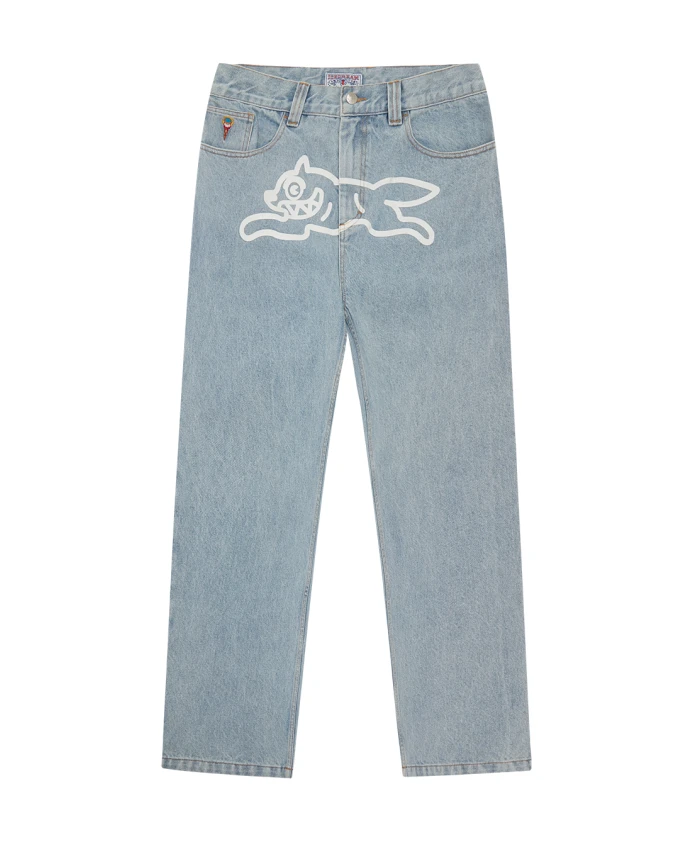 Джинсовые брюки Running dog с двойным вырезом Icecream, синий
Джинсовые брюки Running dog с двойным вырезом Icecream, синий