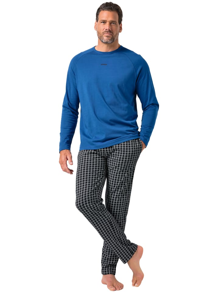 JP1880 Длинная пижама лазурно-голубого цвета
JP1880 Длинная пижама лазурно-голубого цвета