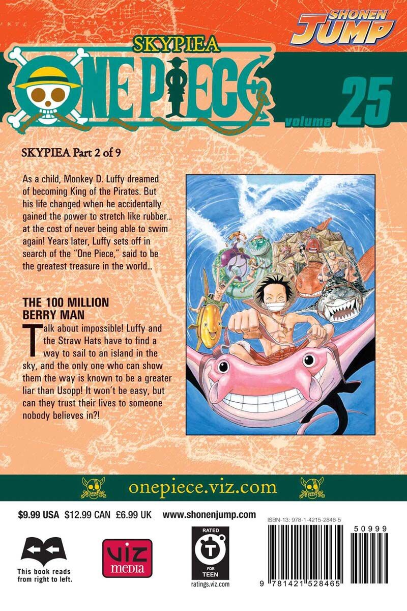 Манга One Piece Manga Volume 25
Манга One Piece Manga Volume 25