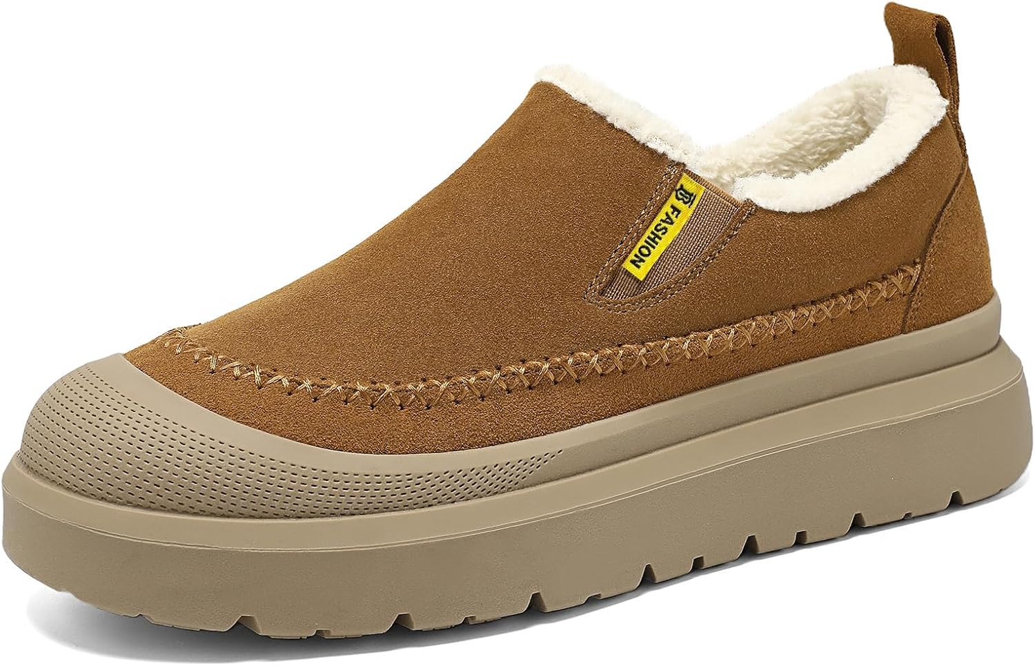 Мужские зимние ботинки с плюшевой подкладкой, обувь на слипоне, для улицы и дома, удобные домашние ботиночки с нескользящей подошвой Azttoztto, коричневый
Мужские зимние ботинки с плюшевой подкладкой, обувь на слипоне, для улицы и дома, удобные домашние ботиночки с нескользящей подошвой Azttoztto, коричневый