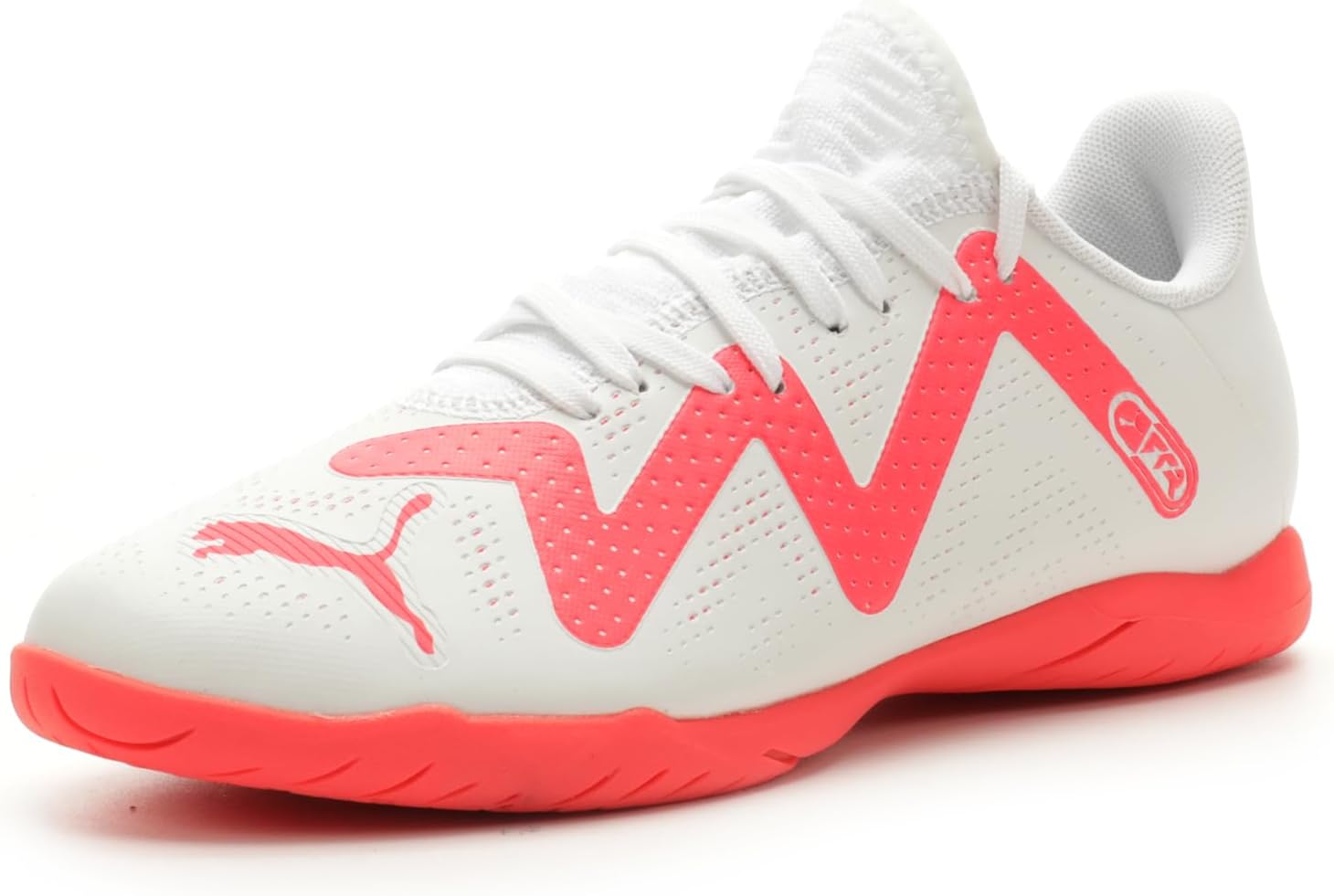 Кроссовки Puma Future Play для детей и подростков, для занятий в помещении, Puma White-fire Orchid
Кроссовки Puma Future Play для детей и подростков, для занятий в помещении, Puma White-fire Orchid