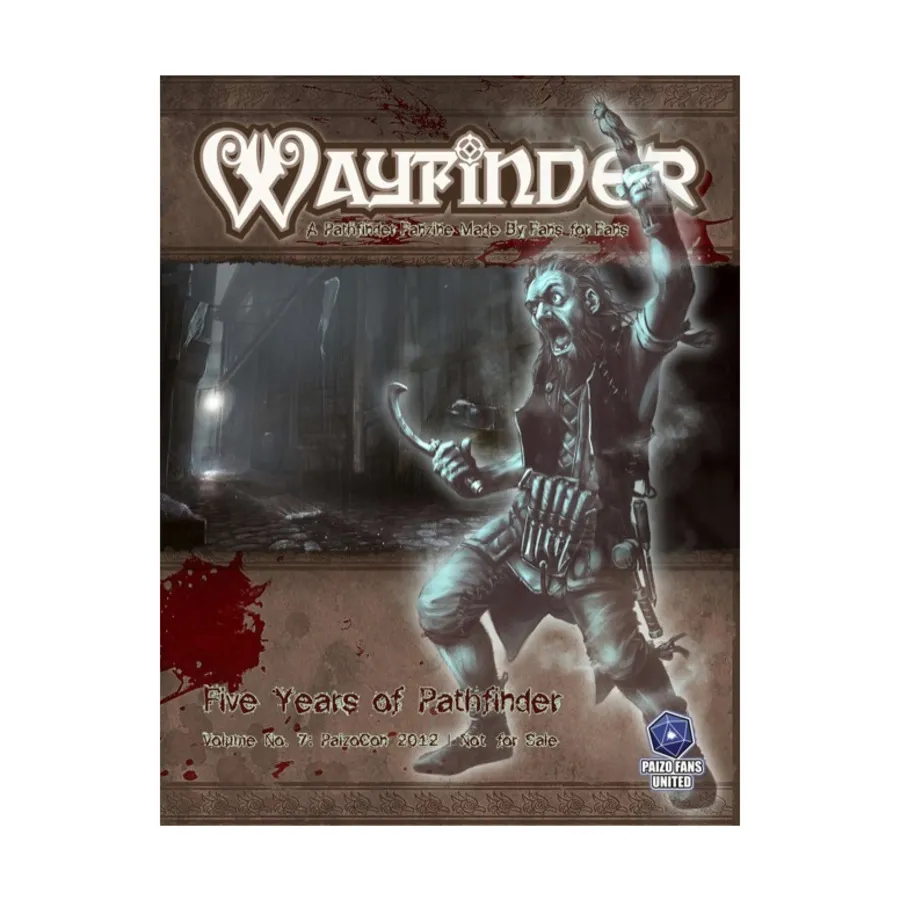 Журнал #7 "Five Years of Pathfinder, Fili Prestige Class, Hellrider Prestige Class", Pathfinder - Wayfinder Fanzine
Журнал #7 "Five Years of Pathfinder, Fili Prestige Class, Hellrider Prestige Class", Pathfinder - Wayfinder Fanzine