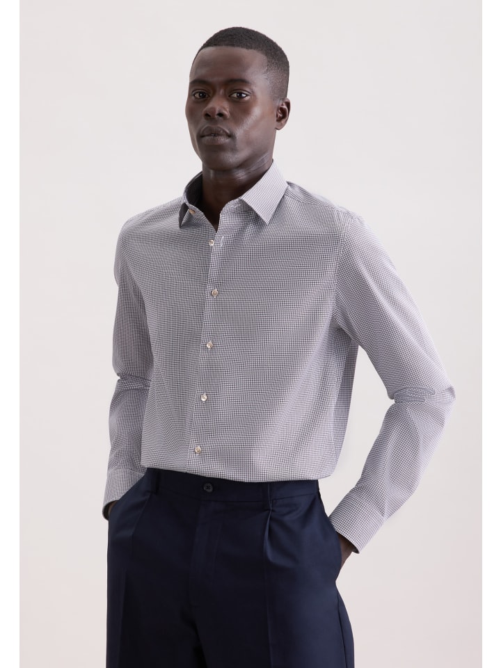 Seidensticker Деловая рубашка бежевого цвета
Seidensticker Деловая рубашка бежевого цвета