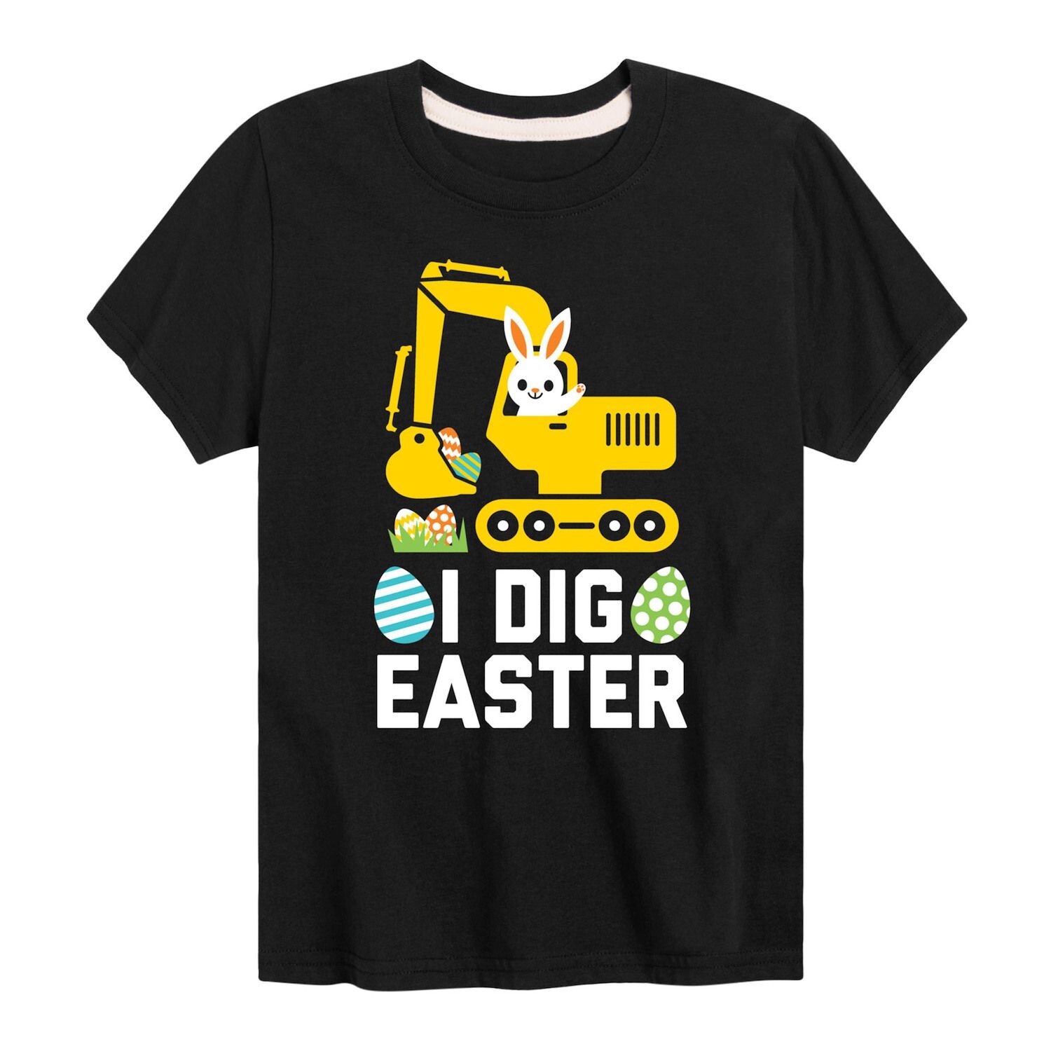 Футболка с рисунком «Я копаю пасхальный экскаватор» для мальчиков 8–20 лет Licensed Character, черный
Футболка с рисунком «Я копаю пасхальный экскаватор» для мальчиков 8–20 лет Licensed Character, черный