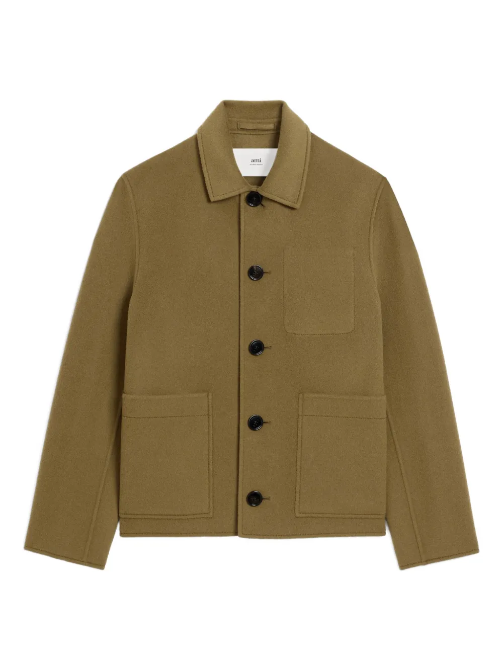 Куртка на пуговицах AMI Paris, зеленый
Куртка на пуговицах AMI Paris, зеленый