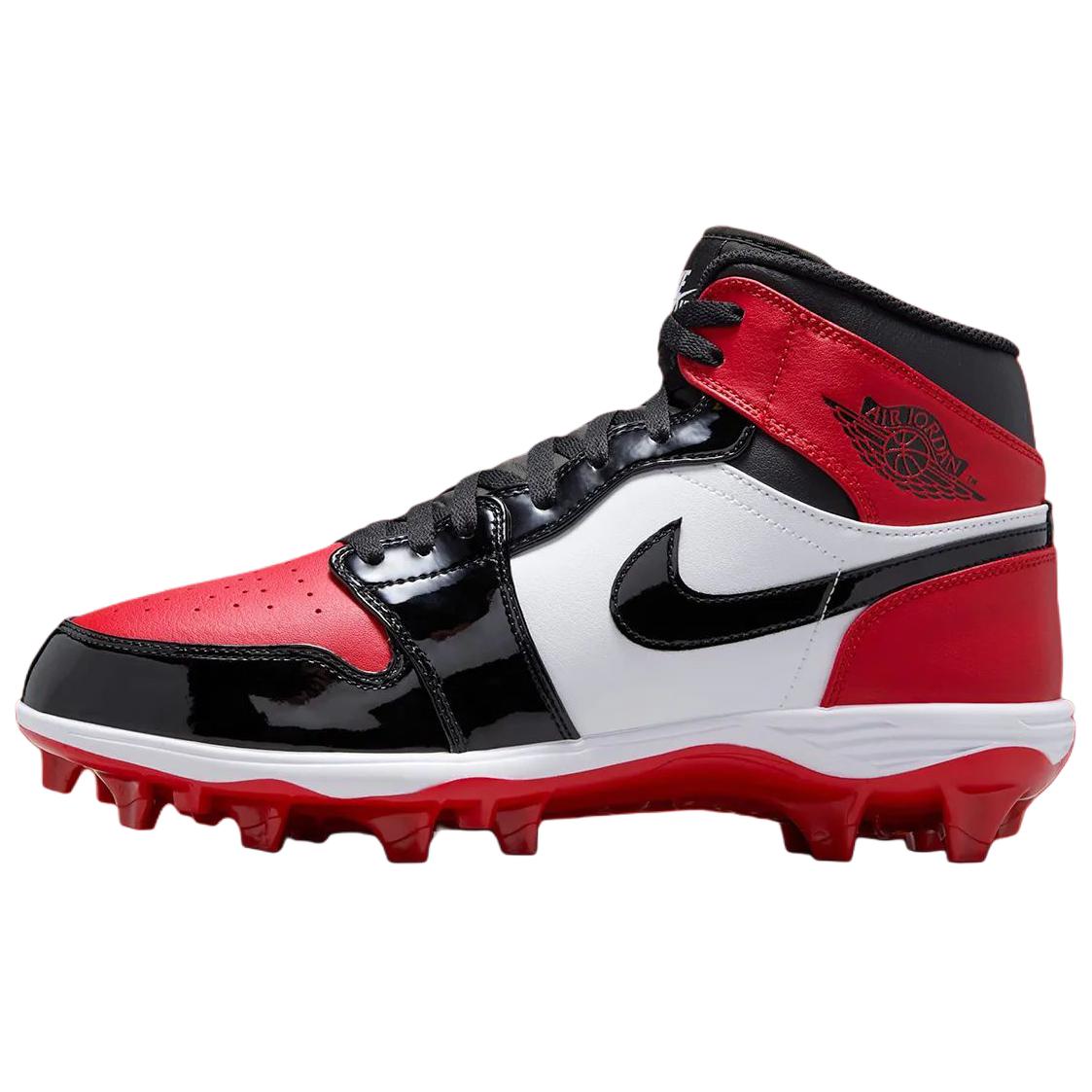 Jordan Бутсы 1 Mid Td Cleat Bred Toe
Jordan Бутсы 1 Mid Td Cleat Bred Toe