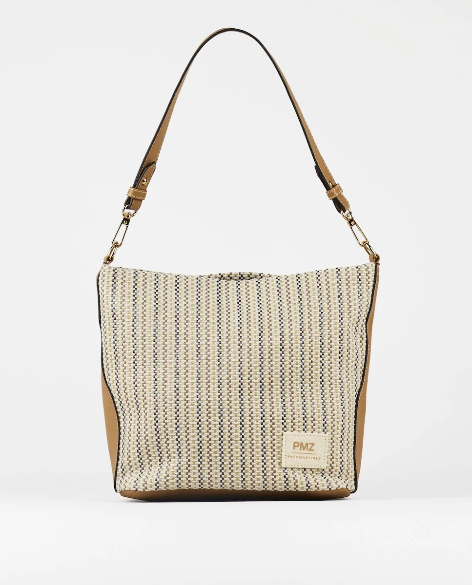 Плетеная сумка хобо через плечо Pacomartinez, многоцветный
Плетеная сумка хобо через плечо Pacomartinez, многоцветный