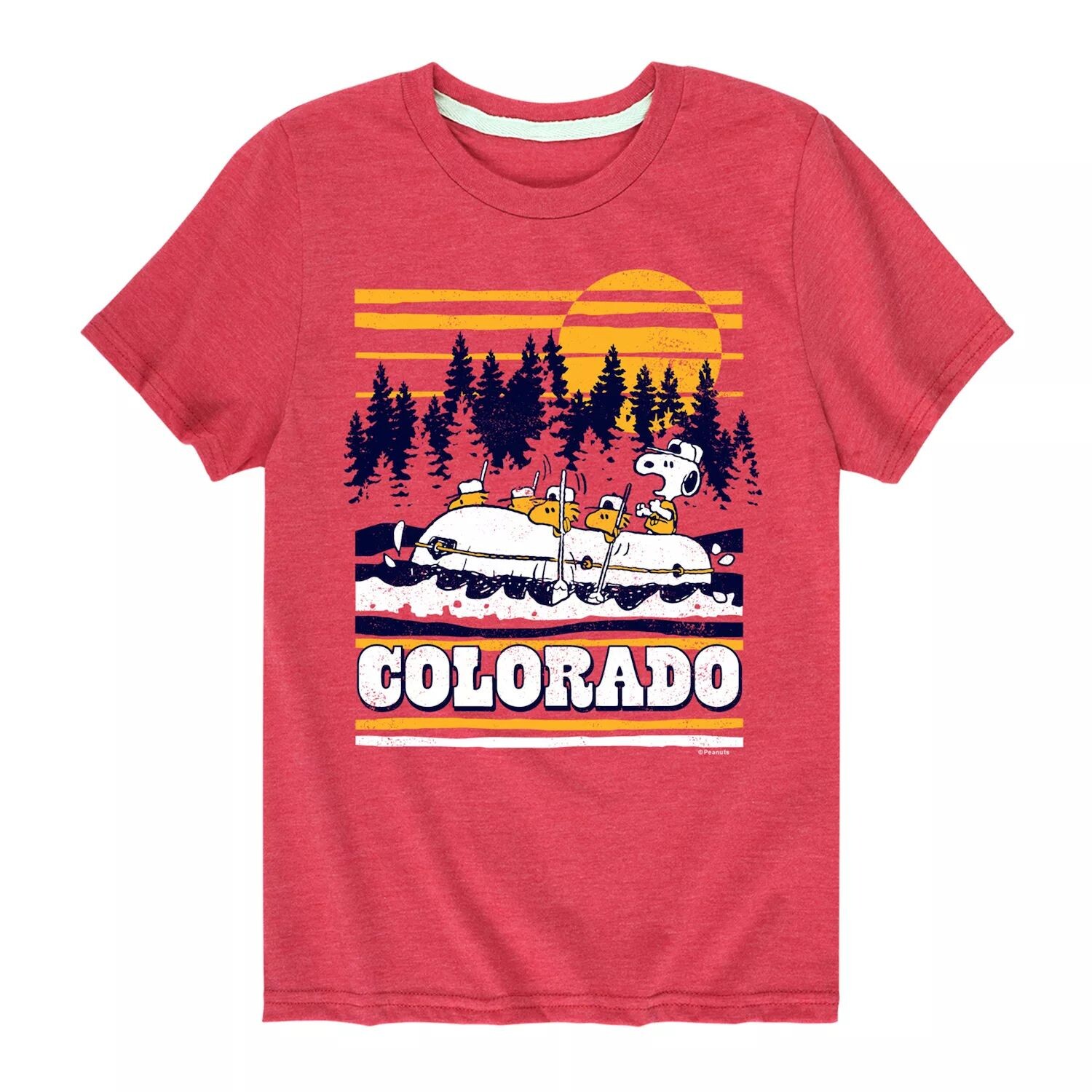 Футболка с рисунком Peanuts Colorado Rafting для мальчиков 8–20 лет Licensed Character, красный
Футболка с рисунком Peanuts Colorado Rafting для мальчиков 8–20 лет Licensed Character, красный
