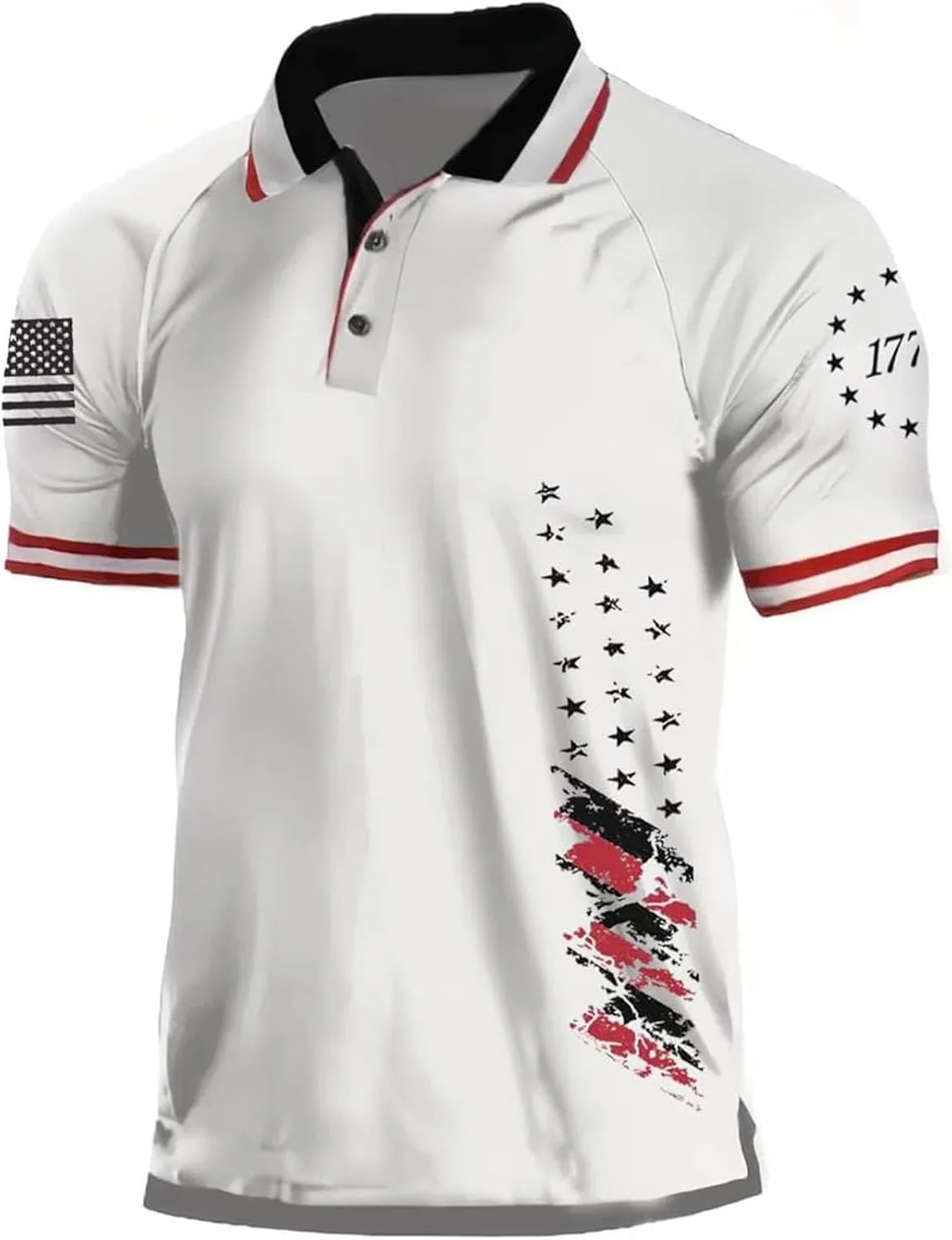 Американский патриотический поло для мужчин, летняя рубашка с коротким рукавом, размеры S-3XL MLUTJINOO
Американский патриотический поло для мужчин, летняя рубашка с коротким рукавом, размеры S-3XL MLUTJINOO