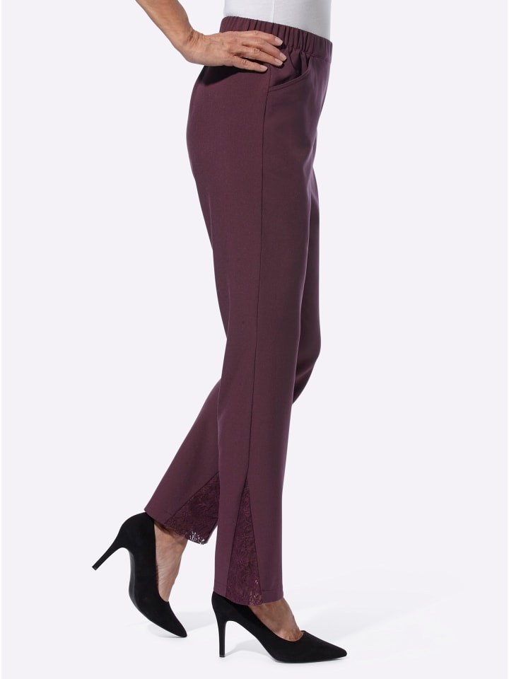 Тканевые брюки Sieh an!, бордовый
Тканевые брюки Sieh an!, бордовый