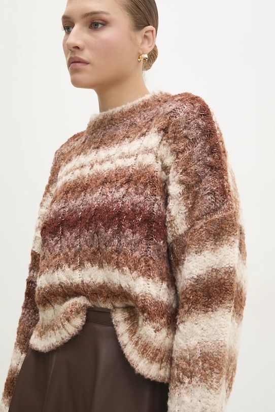 Свитер с добавлением шерсти Answear.Lab, коричневый
Свитер с добавлением шерсти Answear.Lab, коричневый