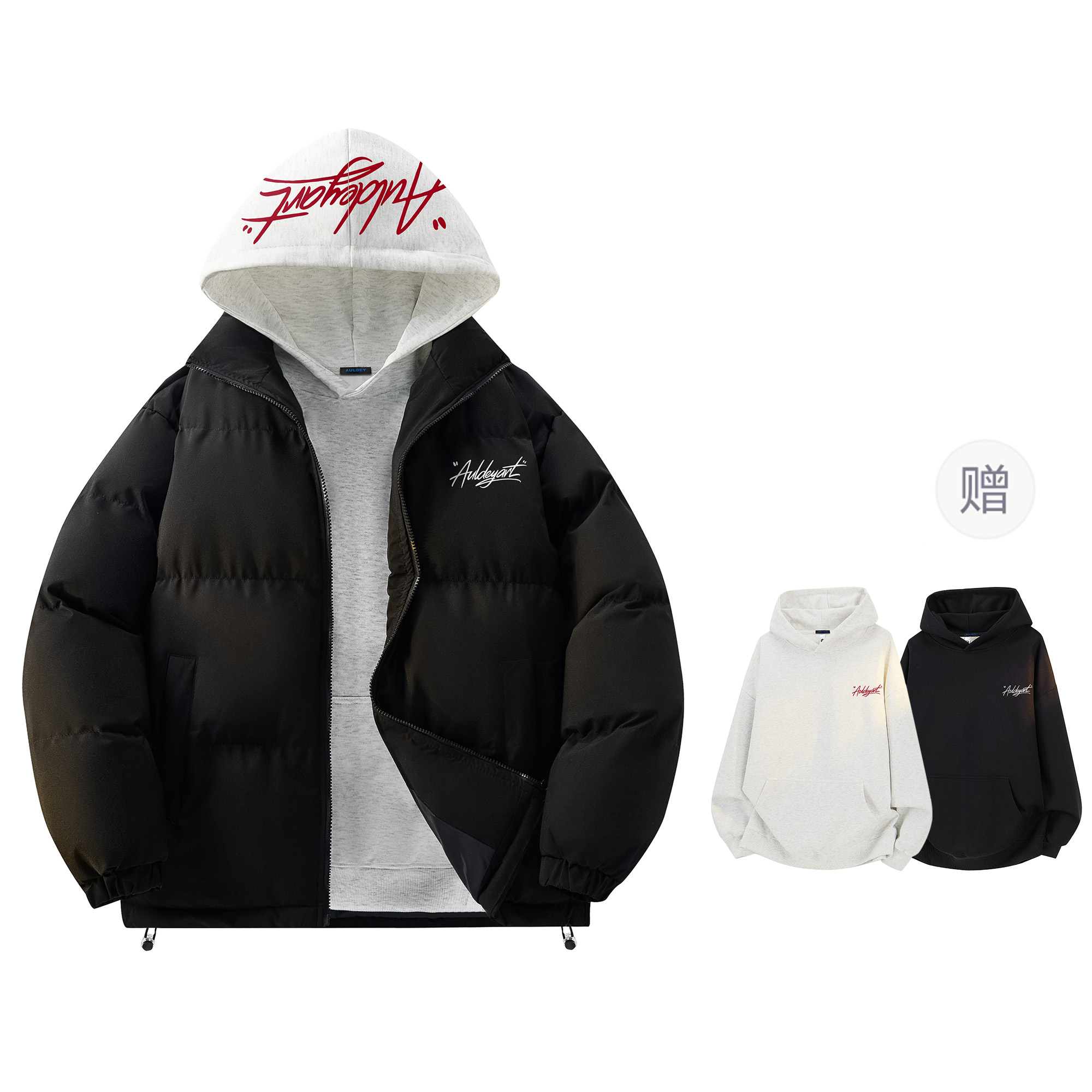 Пуховик Unisex с воротником стойкой утепленный AULDEY, черный-красный (comes with heavyweight inner sweatshirt)
Пуховик Unisex с воротником стойкой утепленный AULDEY, черный-красный (comes with heavyweight inner sweatshirt)