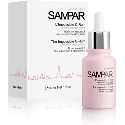 Sampar Age Antidote The Impossible C-Rum Антивозрастная сыворотка для всех типов кожи без парабенов 30 мл, Sampar Premium
Sampar Age Antidote The Impossible C-Rum Антивозрастная сыворотка для всех типов кожи без парабенов 30 мл, Sampar Premium