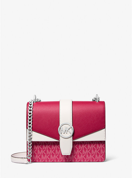 Маленькая сумка через плечо Greenwich с фирменным логотипом и цветными блоками Michael Kors, мультиколор
Маленькая сумка через плечо Greenwich с фирменным логотипом и цветными блоками Michael Kors, мультиколор