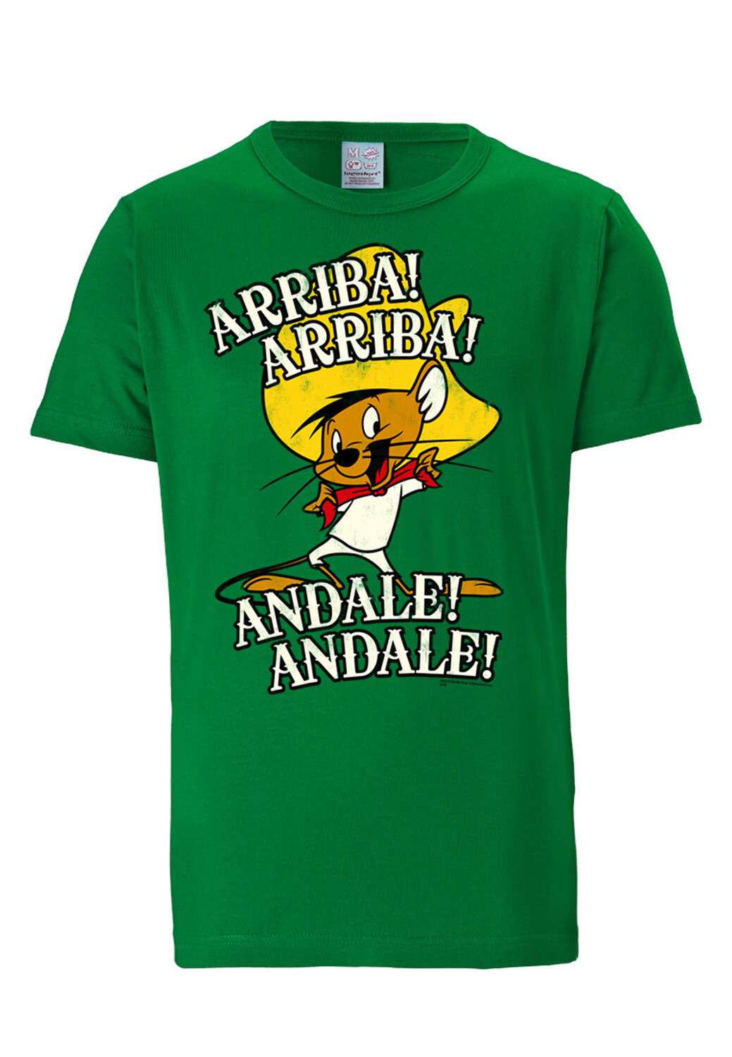 Футболка Logoshirt Speedy Gonzales Arriba!, зеленый
Футболка Logoshirt Speedy Gonzales Arriba!, зеленый