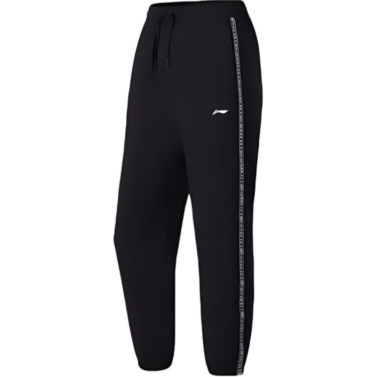 Трикотажные спортивные штаны Fitness Series женские черные Lining 
Трикотажные спортивные штаны Fitness Series женские черные Lining