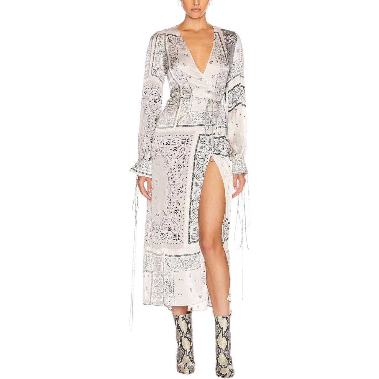 Женское платье с длинными рукавами AMIRI, слоновая кость
Женское платье с длинными рукавами AMIRI, слоновая кость