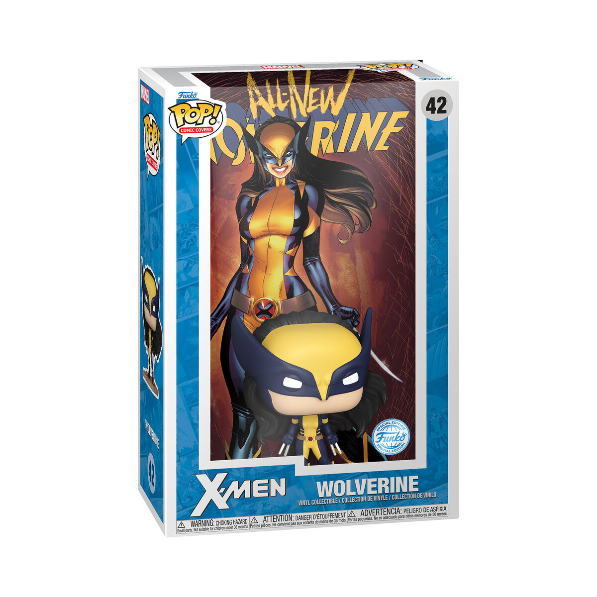 Funko POP! Обложки комиксов, Коллекционная фигурка, Люди Икс, Росомаха, 42 года
Funko POP! Обложки комиксов, Коллекционная фигурка, Люди Икс, Росомаха, 42 года
