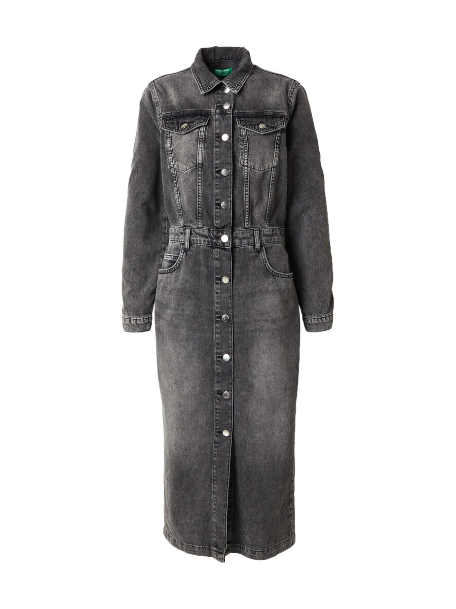 Платье-рубашка UNITED COLORS OF BENETTON, Black denim
Платье-рубашка UNITED COLORS OF BENETTON, Black denim