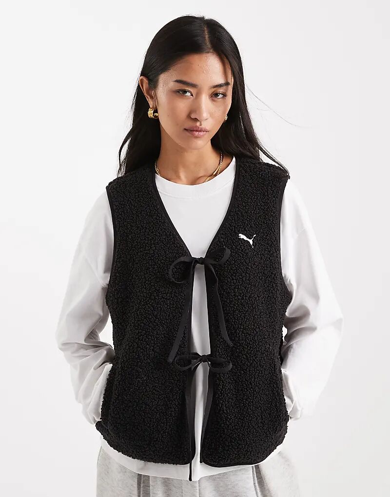 Жилет из флиса Puma Wardrobe essentials черного цвета
Жилет из флиса Puma Wardrobe essentials черного цвета