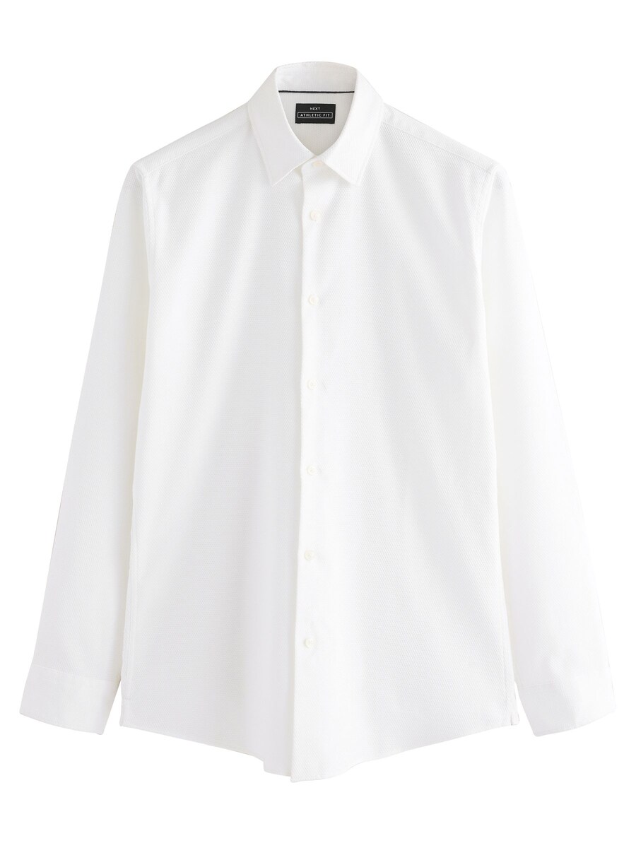 Рубашка обычного кроя на пуговицах Next, белый
Рубашка обычного кроя на пуговицах Next, белый