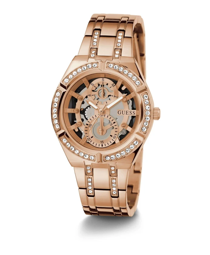 Женские наручные часы Allara многофункциональные скелетон золото GW0604L3 Guess, коричневый
Женские наручные часы Allara многофункциональные скелетон золото GW0604L3 Guess, коричневый