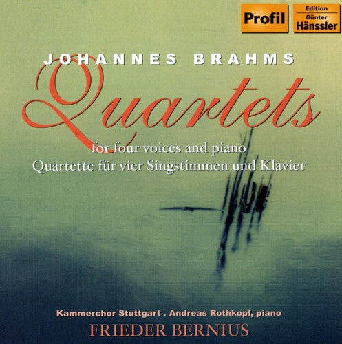 CD диск Brahms / Bernius / Kammerchor Stuggart / Rothkopf: Quartets for Four Voices & Piano
CD диск Brahms / Bernius / Kammerchor Stuggart / Rothkopf: Quartets for Four Voices & Piano
