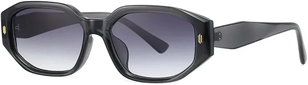 Модные солнцезащитные очки Polygon для женщин с защитой от УФ-излучения UV400, ретро-стиль, заклепки, для мужчин с градиентным покрытием TYUVIVO, Grey Grey Gradient
Модные солнцезащитные очки Polygon для женщин с защитой от УФ-излучения UV400, ретро-стиль, заклепки, для мужчин с градиентным покрытием TYUVIVO, Grey Grey Gradient