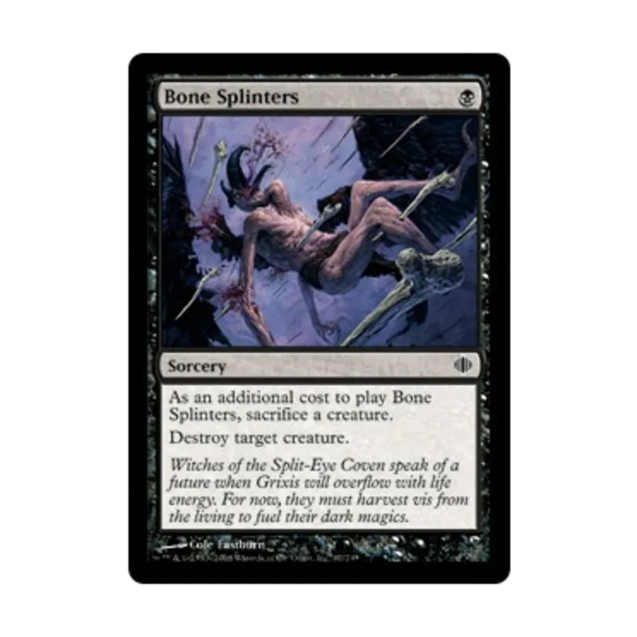 CCG Осколки костей (С), MTG - Shards of Alara
CCG Осколки костей (С), MTG - Shards of Alara