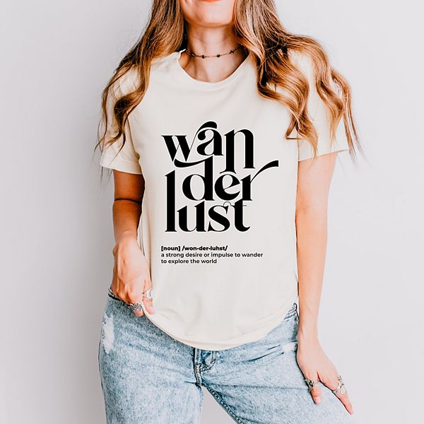 Футболка с коротким рукавом Wanderlust definition Simply Sage Market, Cream
Футболка с коротким рукавом Wanderlust definition Simply Sage Market, Cream