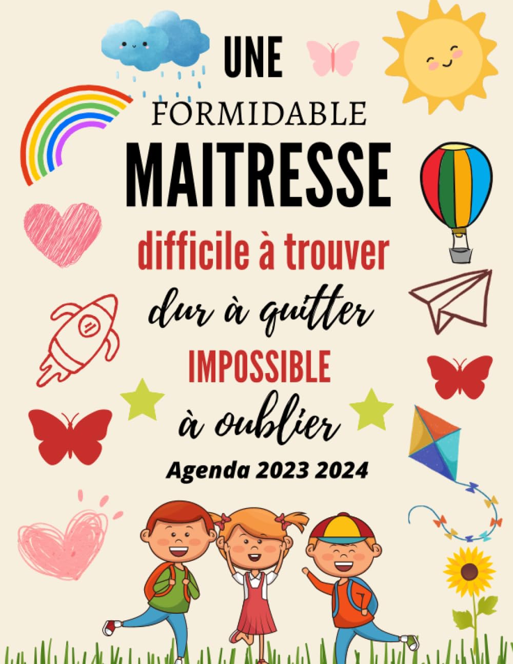 Agenda Maitresse 2023 2024: Cadeau Maitresse D'école Fin D'année | Organisateur Planificateur Semainier | Carnet de bord enseignant | 01 Septembre 2023 - 30 Aout 2024 (French Edition) (Independently published)
Agenda Maitresse 2023 2024: Cadeau Maitresse D'école Fin D'année | Organisateur Planificateur Semainier | Carnet de bord enseignant | 01 Septembre 2023 - 30 Aout 2024 (French Edition) (Independently published)