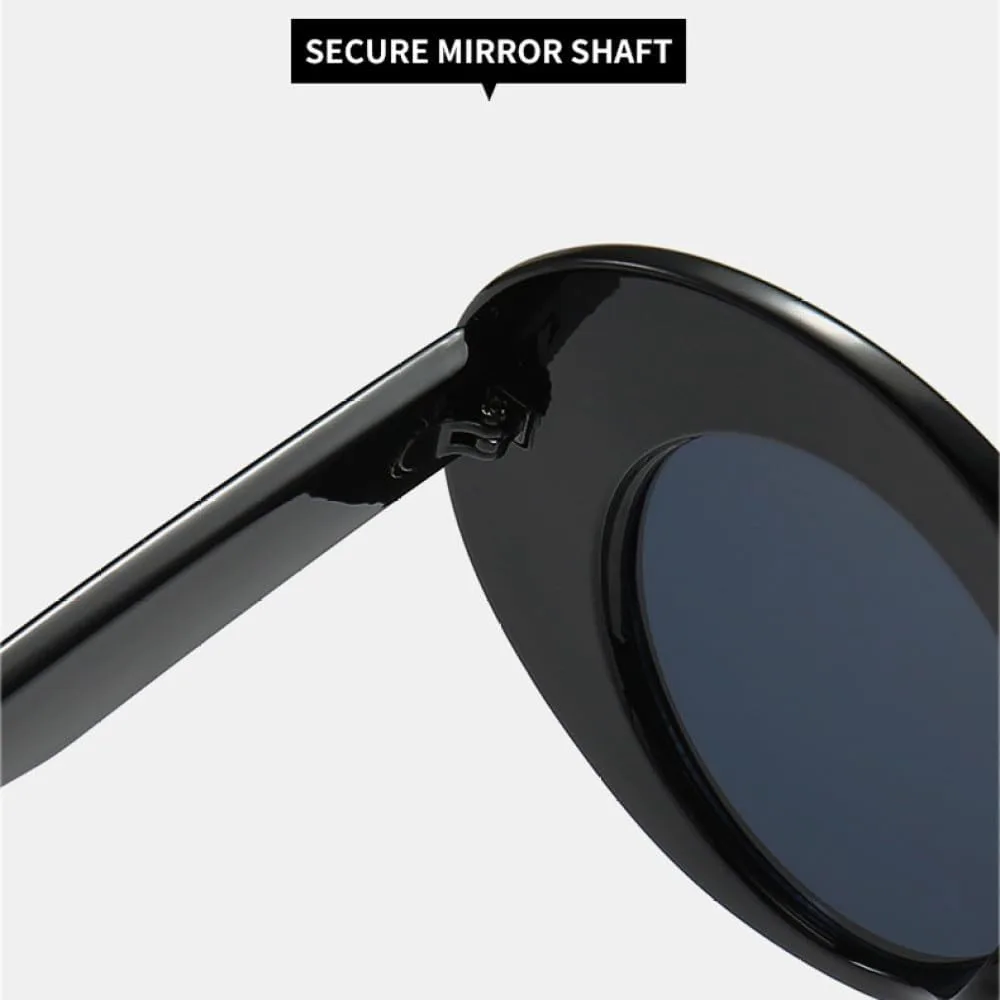 Ретро-солнцезащитные очки овальной формы большого размера для женщин, модные солнцезащитные очки конфетных цветов для мужчин в стиле панк MTZJH, White Gray
Ретро-солнцезащитные очки овальной формы большого размера для женщин, модные солнцезащитные очки конфетных цветов для мужчин в стиле панк MTZJH, White Gray