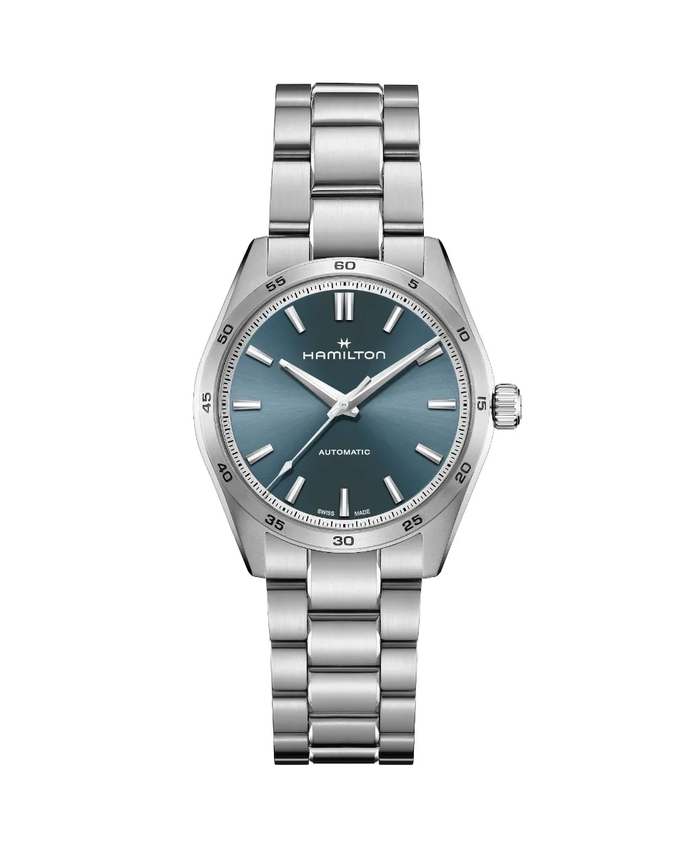 Jazzmaster Performer Automatic 38 мм мужские часы H36235140 из стали Hamilton, серебряный 
Jazzmaster Performer Automatic 38 мм мужские часы H36235140 из стали Hamilton, серебряный