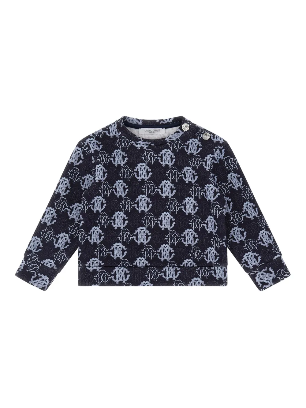 Толстовка с логотипом Roberto Cavalli, синий
Толстовка с логотипом Roberto Cavalli, синий